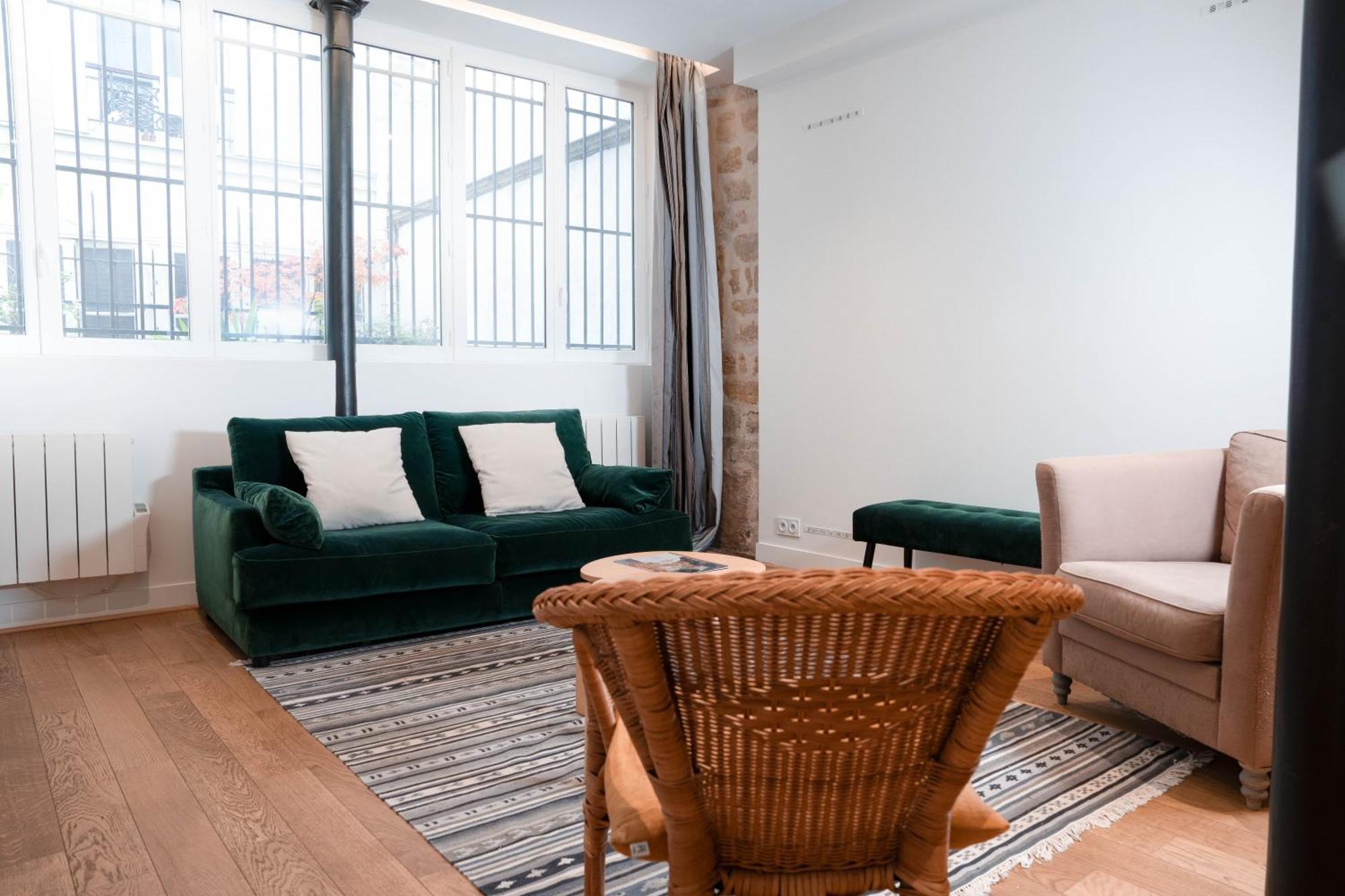 Ferienwohnung Loft Petion Dog Friendly Paris Exterior foto